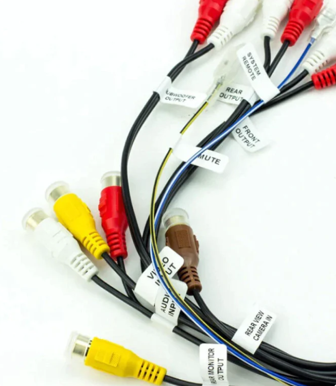 6 Inches RCA Harness