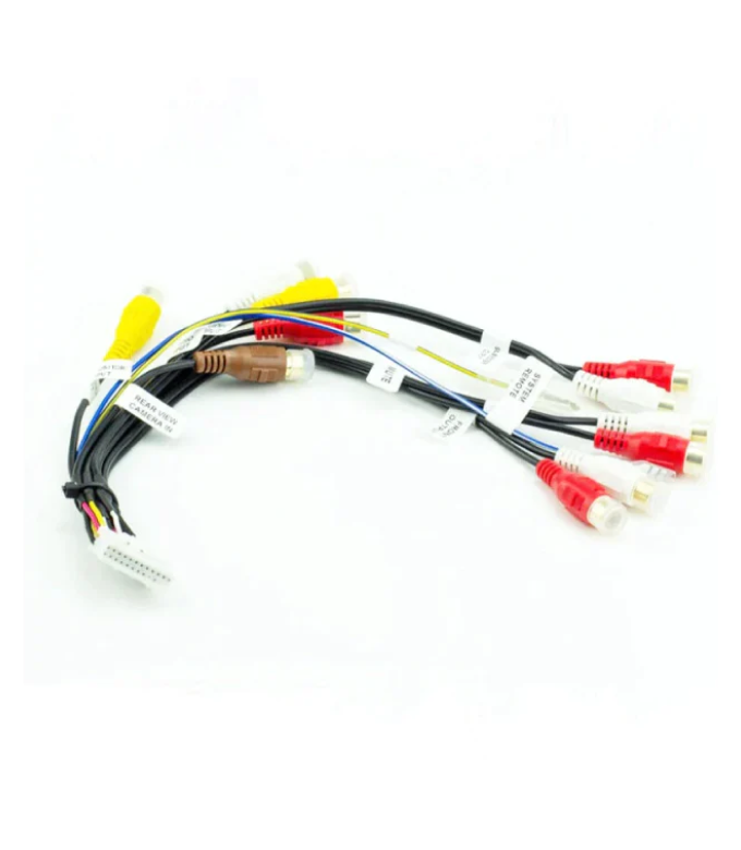 6 Inches RCA Harness