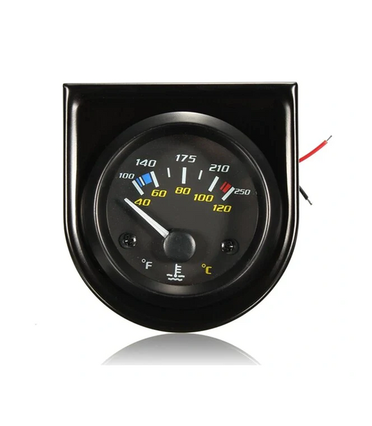 Car Water Temperature Gauge 2 Inch for 12 Volt System