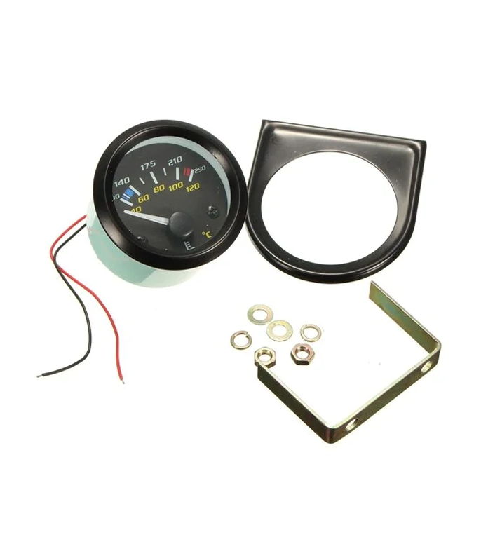 Car Water Temperature Gauge 2 Inch for 12 Volt System