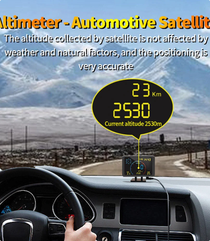 DC5-24V Car GPS Multi-function Speedometer