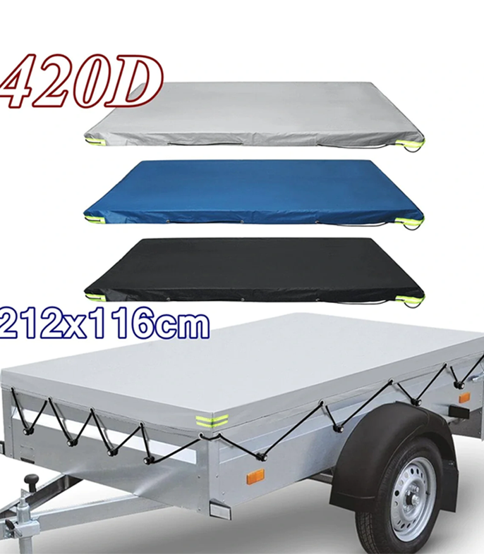 Trailer Cover Waterproof Windproof Dust Protector